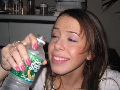 Playful girl posing and sucking dick - Amateur porn photo