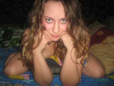 Shy Girl with Unashamed Tits: Explicit Amateur Photo