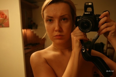 Selfie Mirror Amateur Photo: Explicit Solo Female Selfie