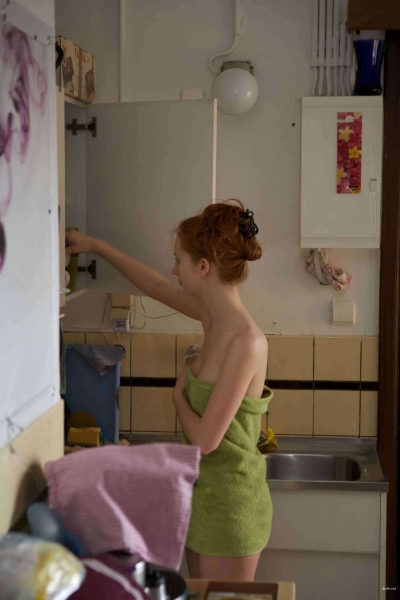 Redhead Girl's Explicit Day in Life (Part 1): Amateur Photo Diary