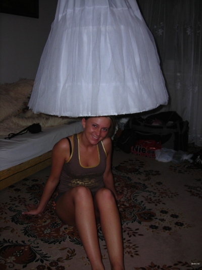 Explicit Wedding Preparation Photos of Stunning Bride - Amateur Shots