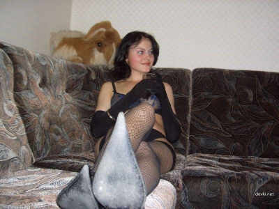 Explicit Amateur Photo of a Cute Girl: Young Russian Teen in Lingerie