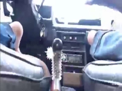 Girl Masturbates in Car - Explicit Solo Pleasure Session