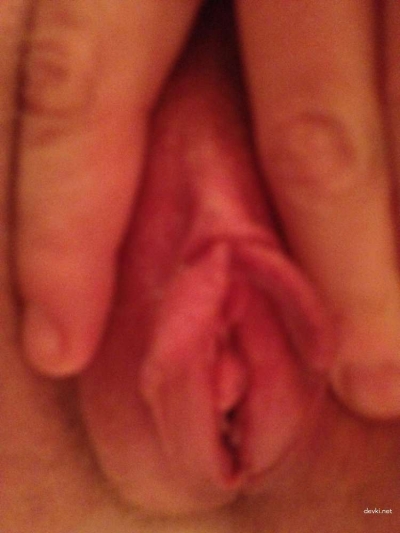 Amateur Girl Fucks Her Hairy Pussy - Explicit Solo Masturbation Photo