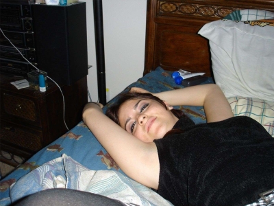 Intense Close-Up Sex with Brunette in Amateur Porn Photo